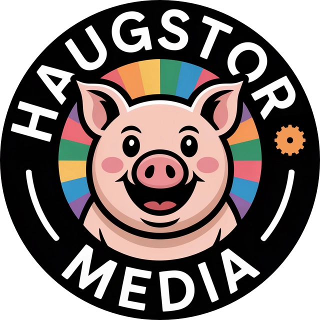 HaugStor Media Logo (round)